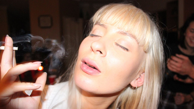 Kayla Smoking