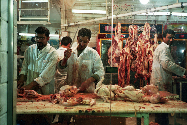 Butcher, Tehran