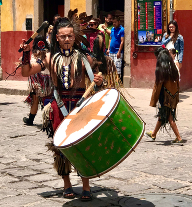 Indigenous Parade - San Miguel De Allende, Mexico