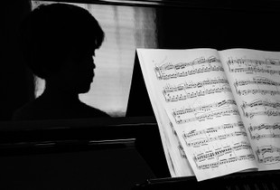 Practicing Piano