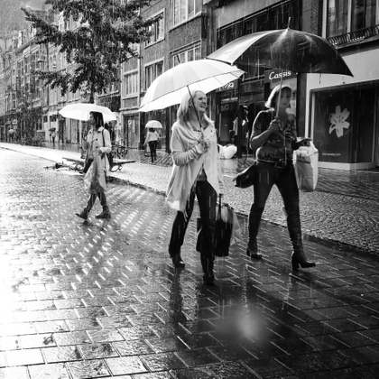 Sometimes it rains in Belgium