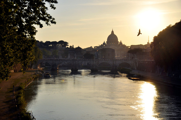 Roman sunset