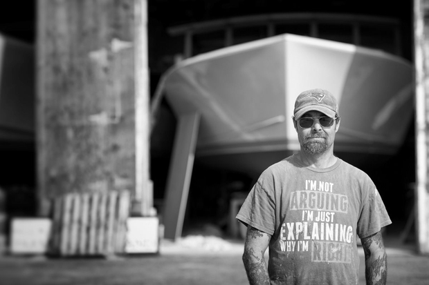 Light's Fiberglass: Mike-the owner