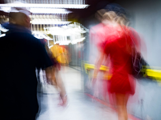 Red in motion