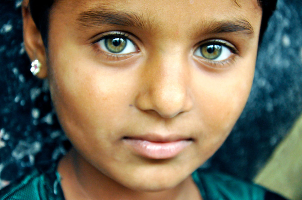 Green eyes