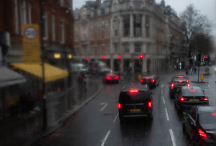 London rain