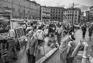Piazza Navona/People Moment in Time/Rome