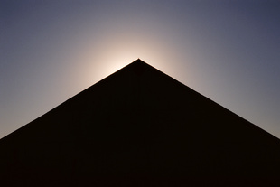 Barn Silhouette #4, With Bird