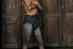 Ancient marks of manhood , Myanmar