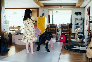 A beautiful life with a dog