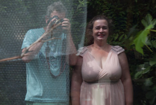 Double portrait with self