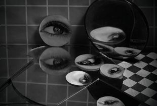 Eyes and Mirrors No. 2, 18 x 18 inches (framed), Archival Inkjet print, 2018