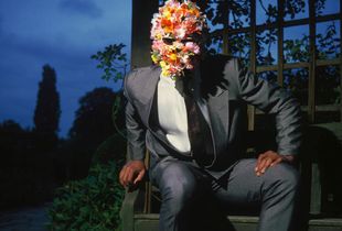 Man With His Head Full of Flowers