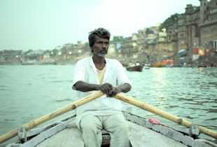 Man in a boat