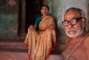 Hindu Man with Wife