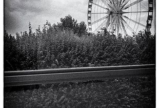 Two Lovers and the Ferris Wheel.