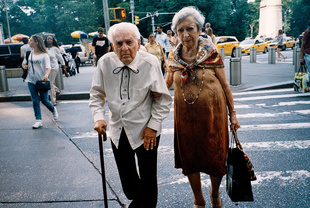 Old Couple in Manhattan