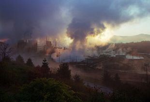 Blue Ridge Paper Mill, Pigeon River, Canton, North Carolina, 2008
