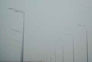 Dusty highway