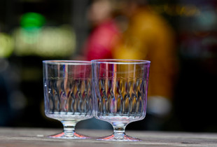 Once upon a time there were two glasses of wine,