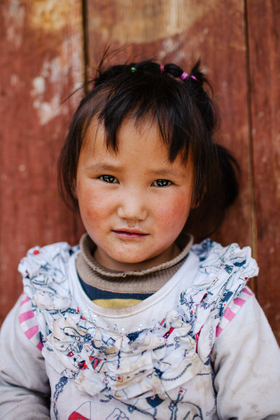 Portrait of rural Chinese Girl #1