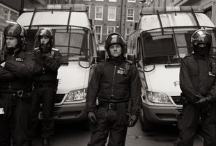 G8 protest, London, 2013.