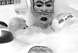 A Bubble Bath & A Glass Of Wine