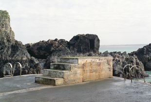 Diving Platform, Newtown Cove, Co. Waterford   © Victoria J. Dean