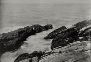 "Winslow Homer's View 1." 8x10"  Wet-plate collodion tintype. © 2012 Keliy Anderson-Staley