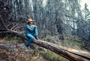 The real Canadian cowboy.