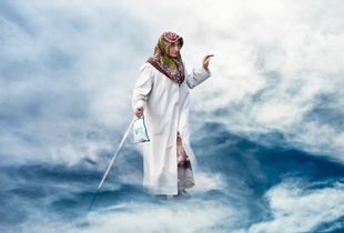 "Woman in Clouds"