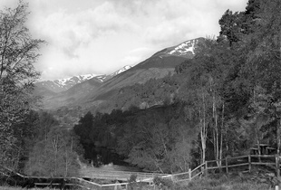 View from River Affric Car Park