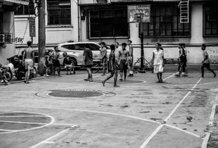 Hooping in Manila