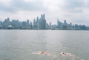 Swimmers, The Hudson River, 2014