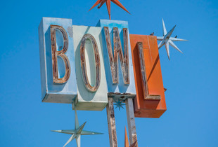 Vintage Neon Bowl, Study 2