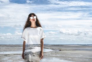 BLENDSCAPES WAD DRESS