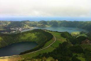 Açores, Sao Miguel, Lagoa do Fogo