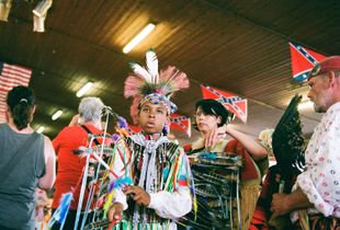 Boy at a Pow Wow