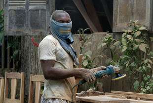 Mr. Olímpio, the carpenter