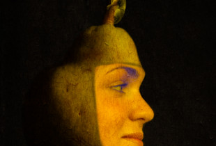 Lady Pear with Squirrel