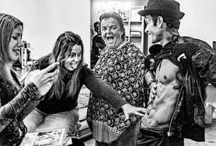 The Porn Actor Shows Himself and His Publicity Photos
