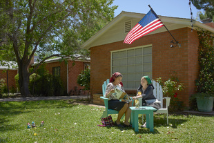 Under the American Flag