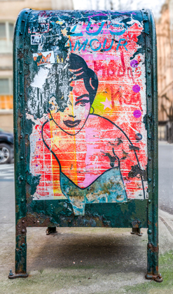 US postal relay box no. 26, New York City
