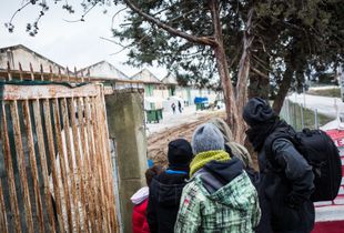 Vasilika, la entrada clandestina de los voluntarios