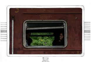 Train Passenger at Ella Railway Station