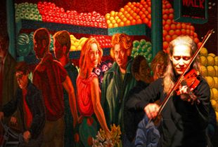 The violinist