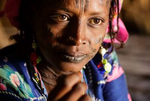 Fulani or Bororo woman of Cameroon