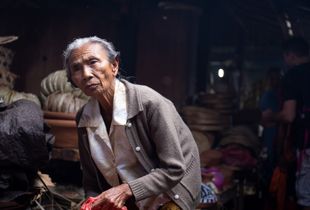 Balinese Market Lady