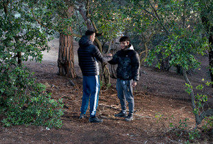 Cesc & Marti, Parc de la Serralada Litoral, Catalunya, March 2022.