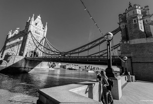 At the Tower Bridge, London